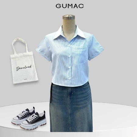 Áo sơ mi lửng thời trang Gmorning - GUMAC YAE07044